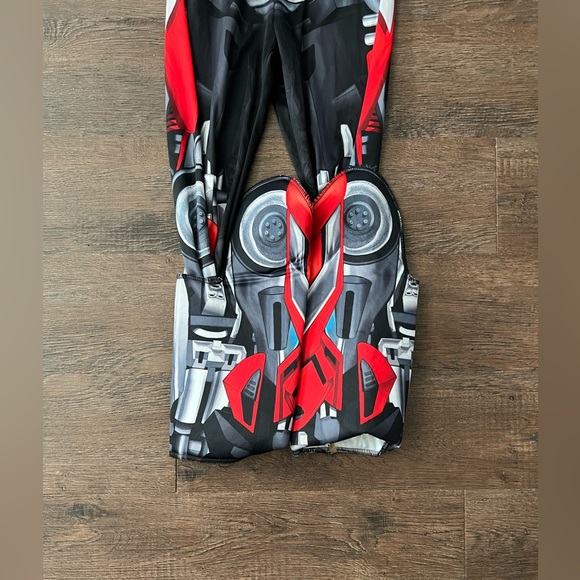 Size medium 8-10 Transformers The Last Knight autobot jumpsuit Halloween costume - Picture 3 of 11